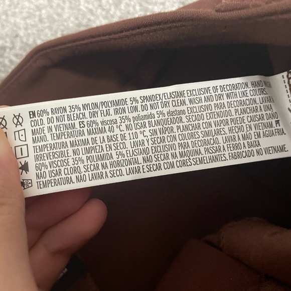 Forever 21 Dress pants for women, size medium, mocha brown Color. - Picture 5 of 5